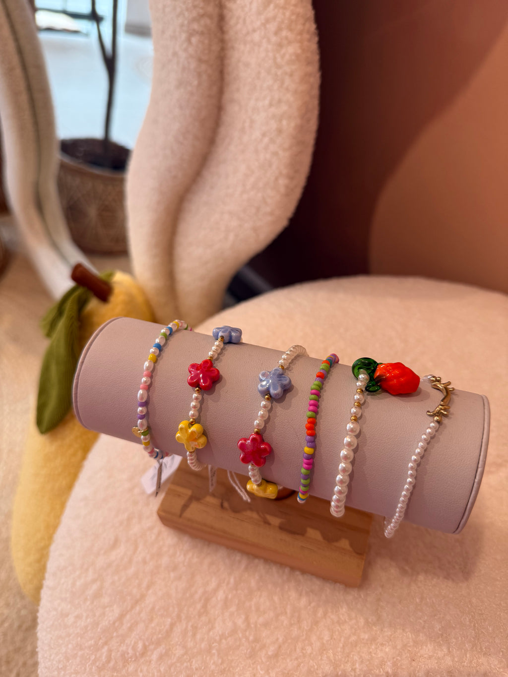 Armbandjes Satine (€10,-)