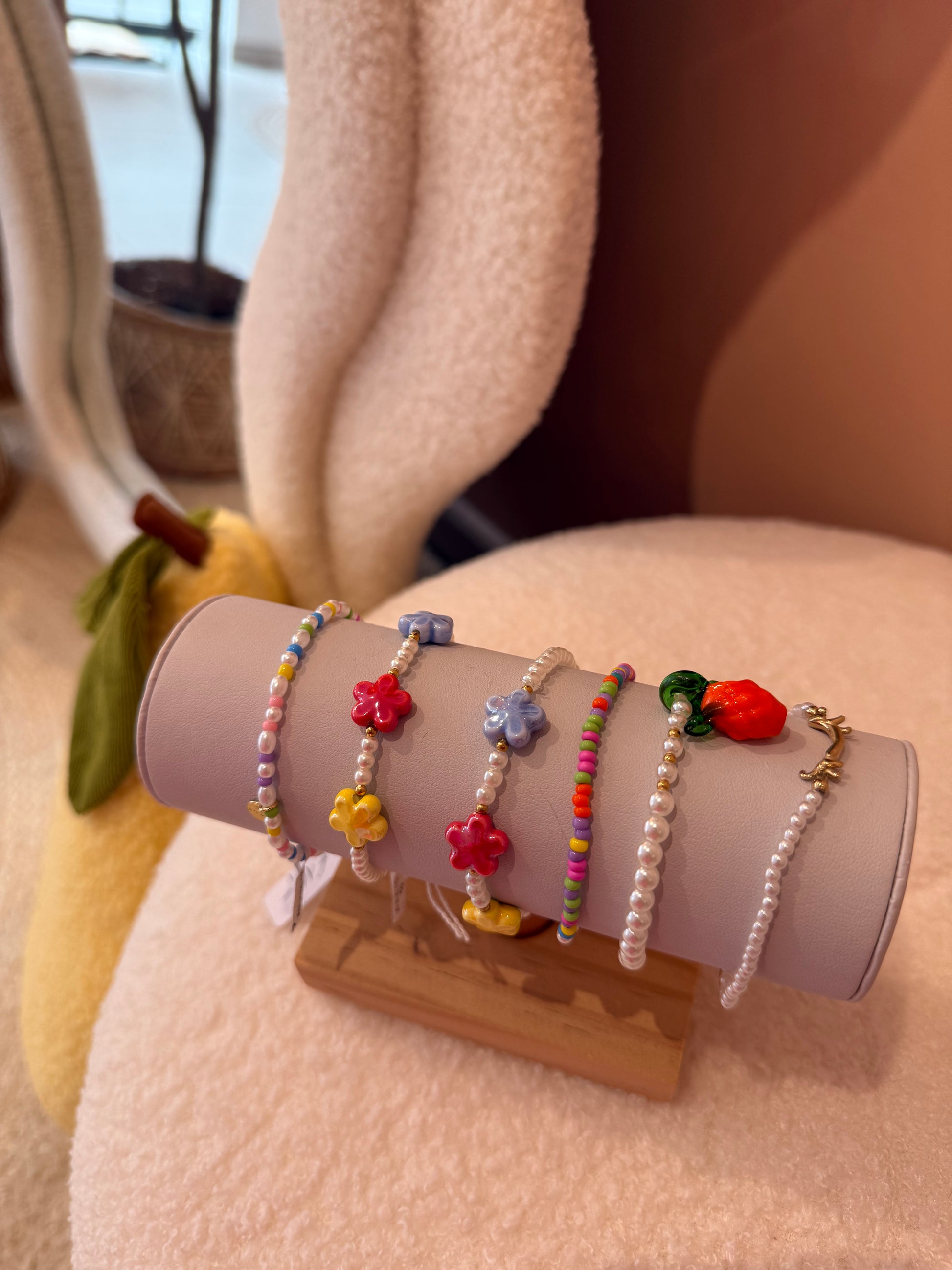 Armbandjes Satine (€10,-)