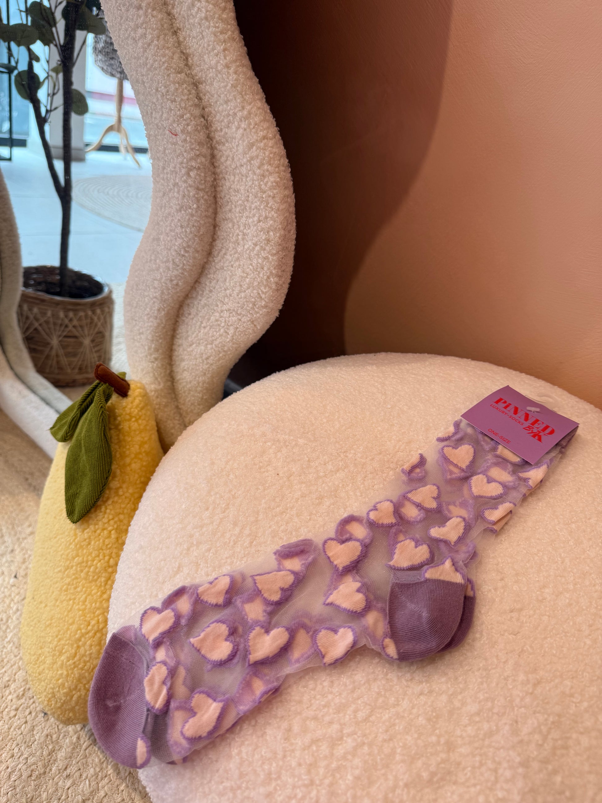 Pinned Socks by K