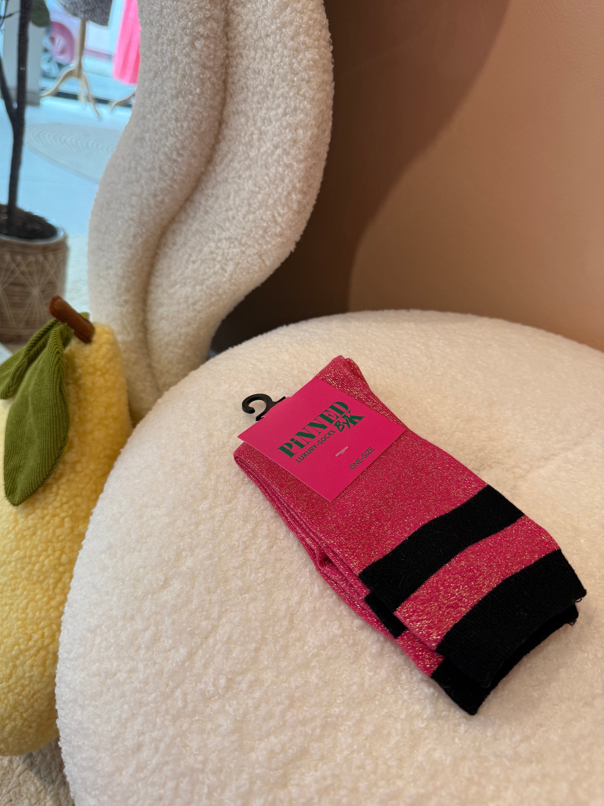 Pinned Socks by K