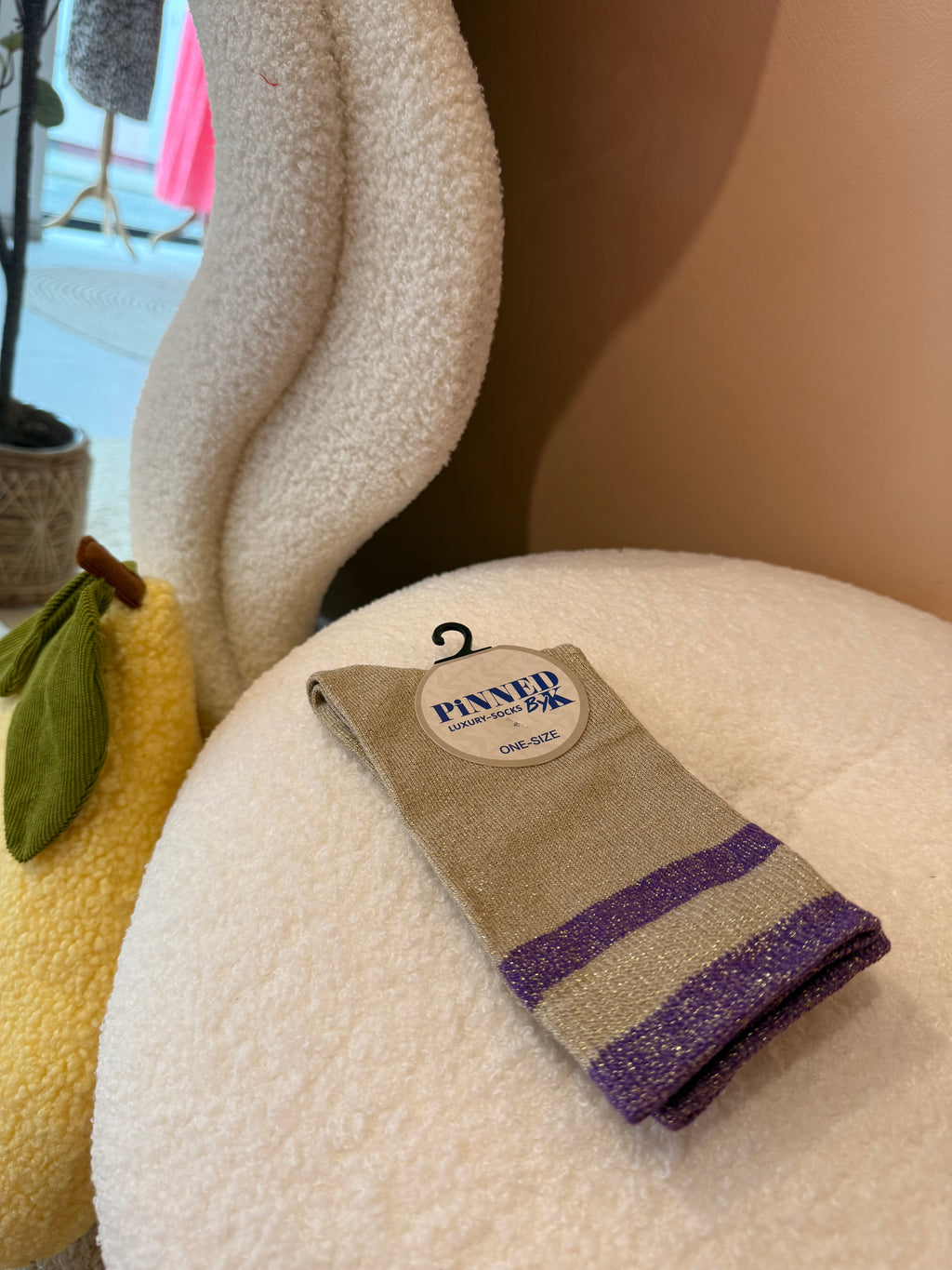 Pinned Socks by K