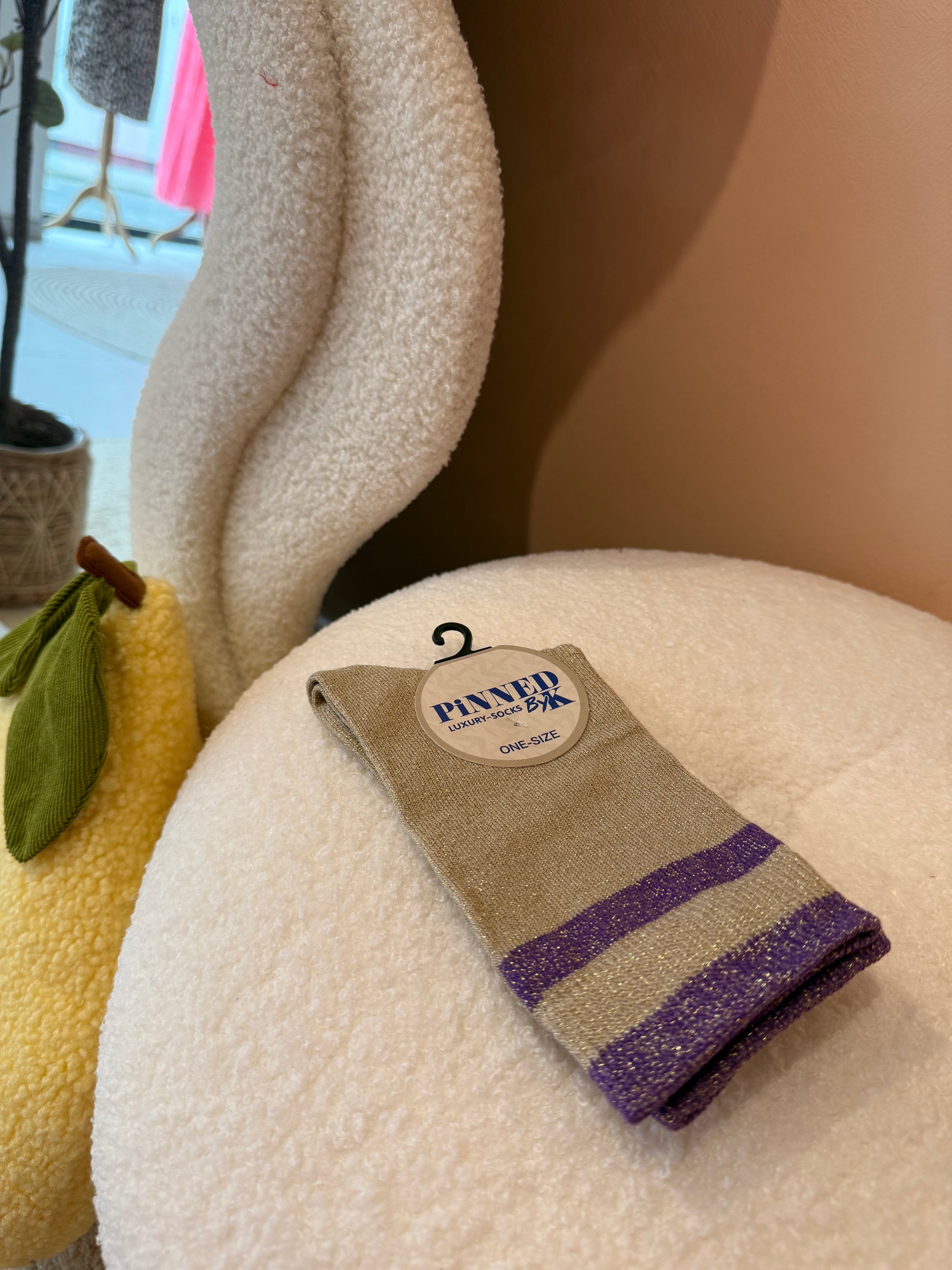Pinned Socks by K