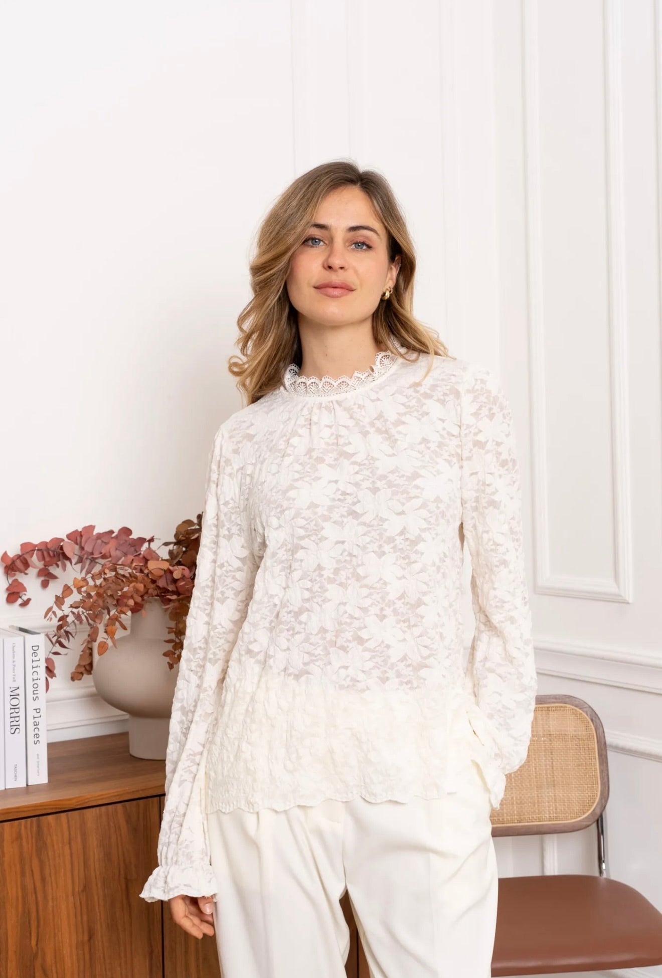 Estelle Blouse Beige