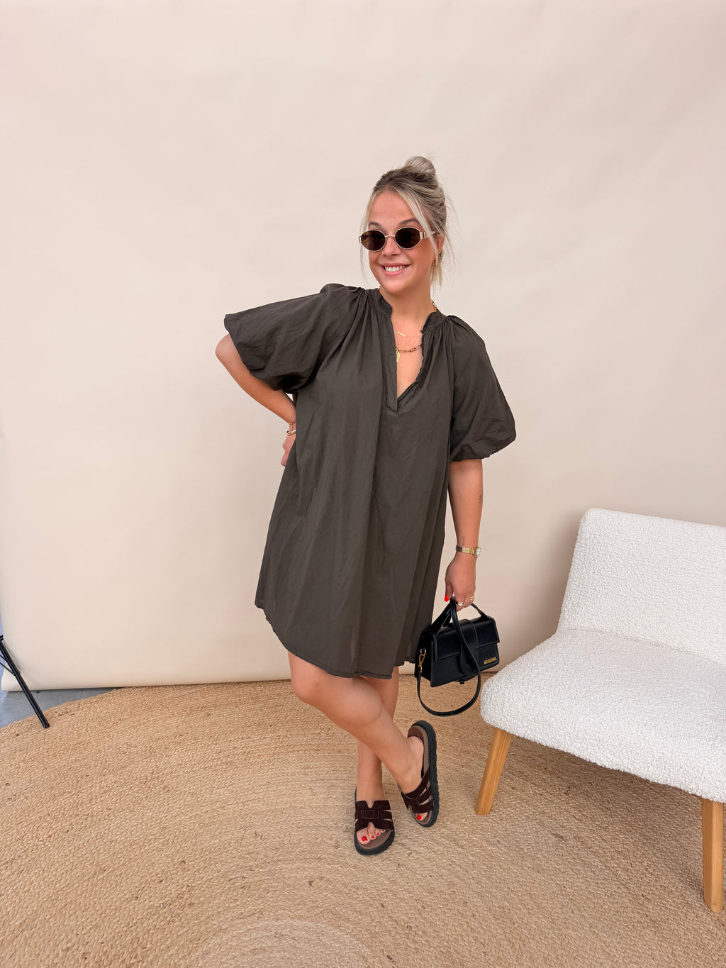 Maud Dress Choco