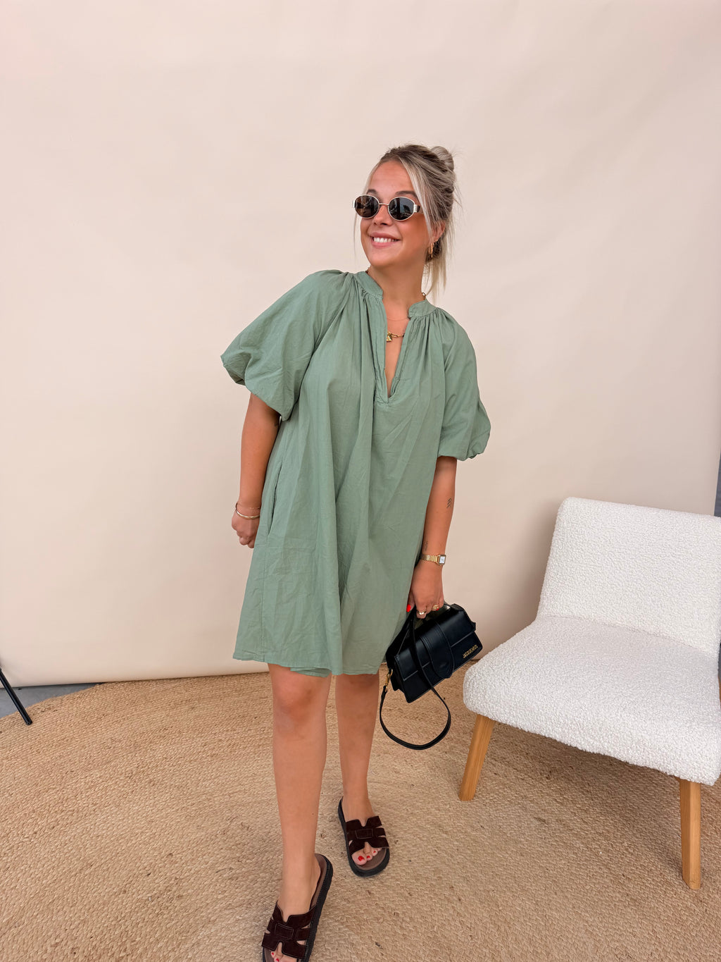 Maud Dress Khaki
