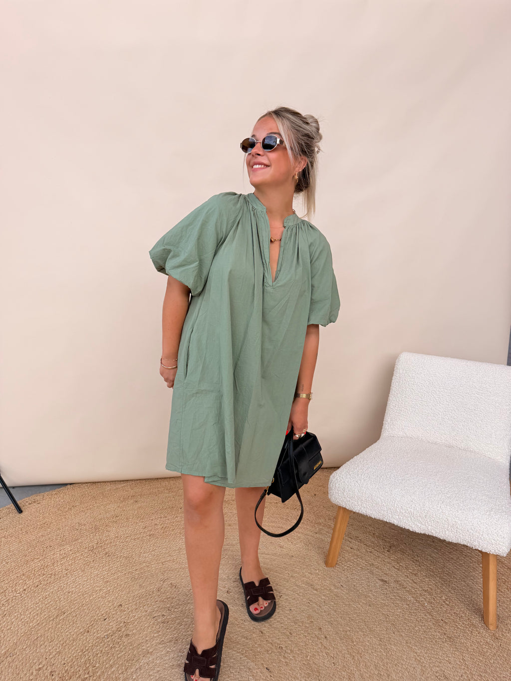 Maud Dress Khaki