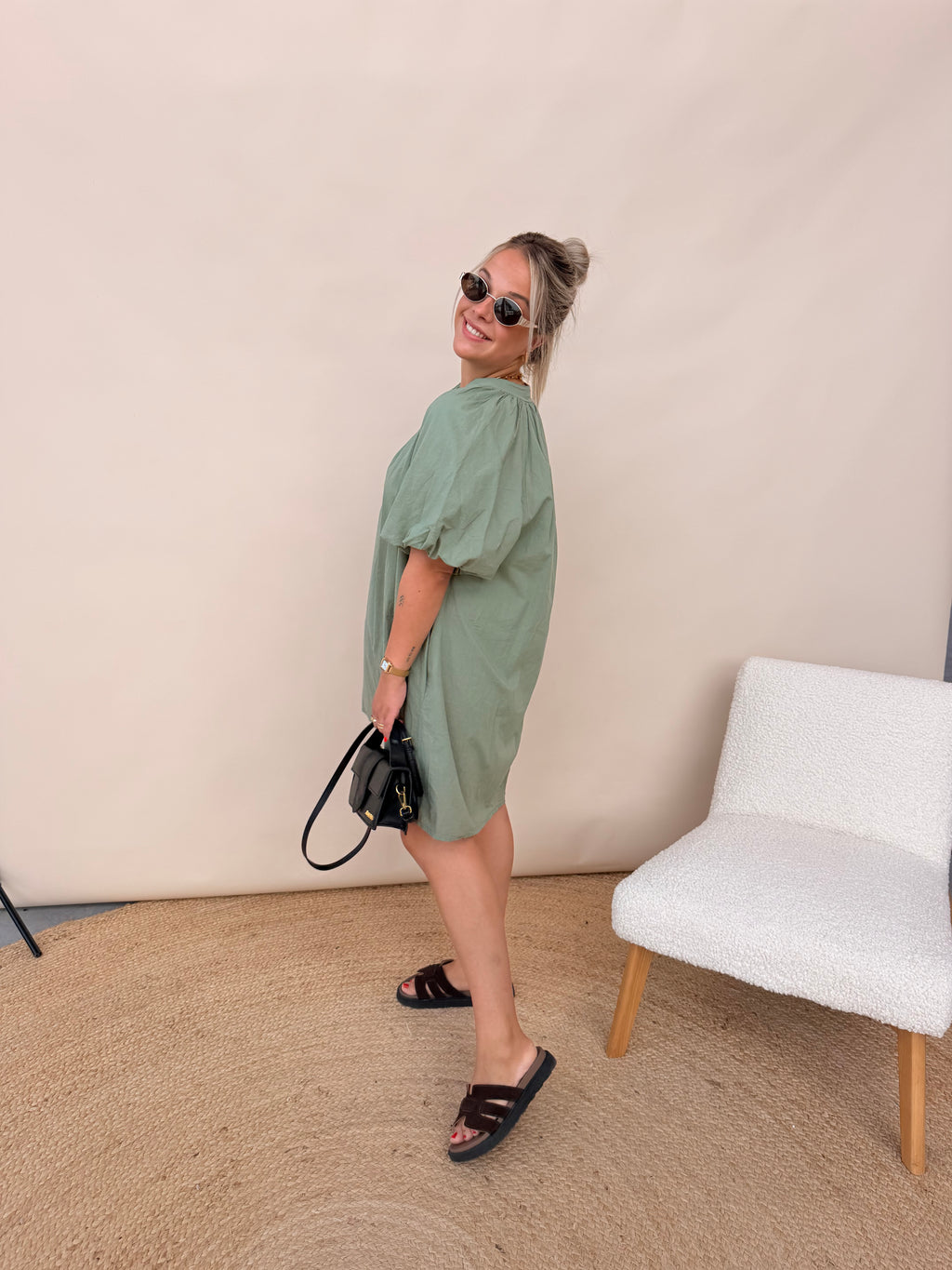 Maud Dress Khaki