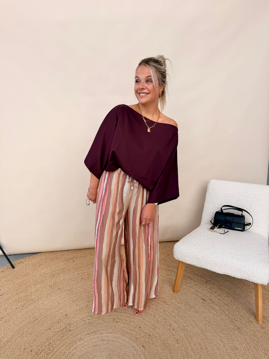 Margueritte Pantalon Beige