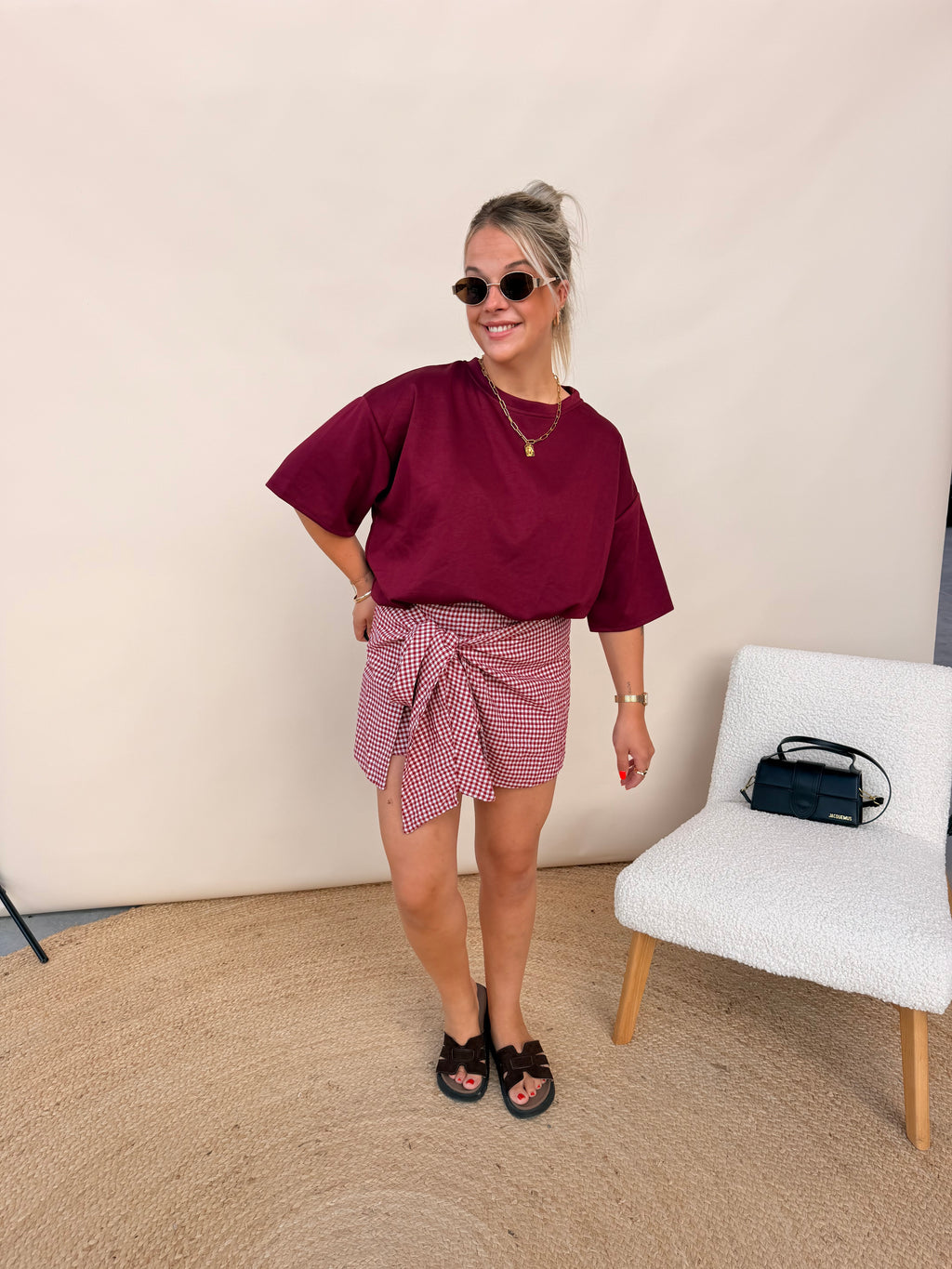 Lana Skort Rood