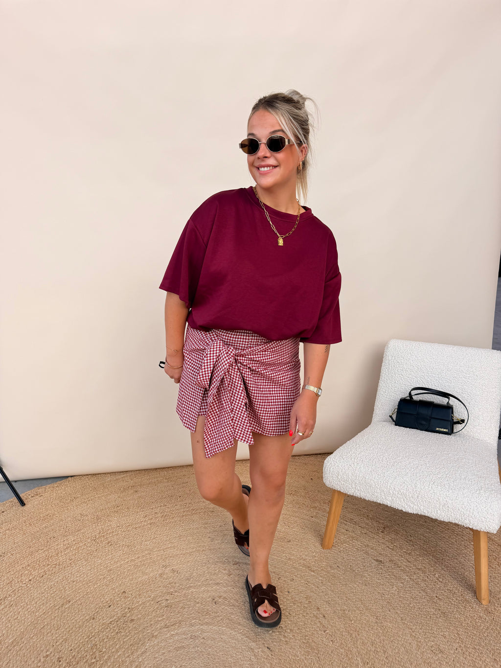 Lana Skort Rood
