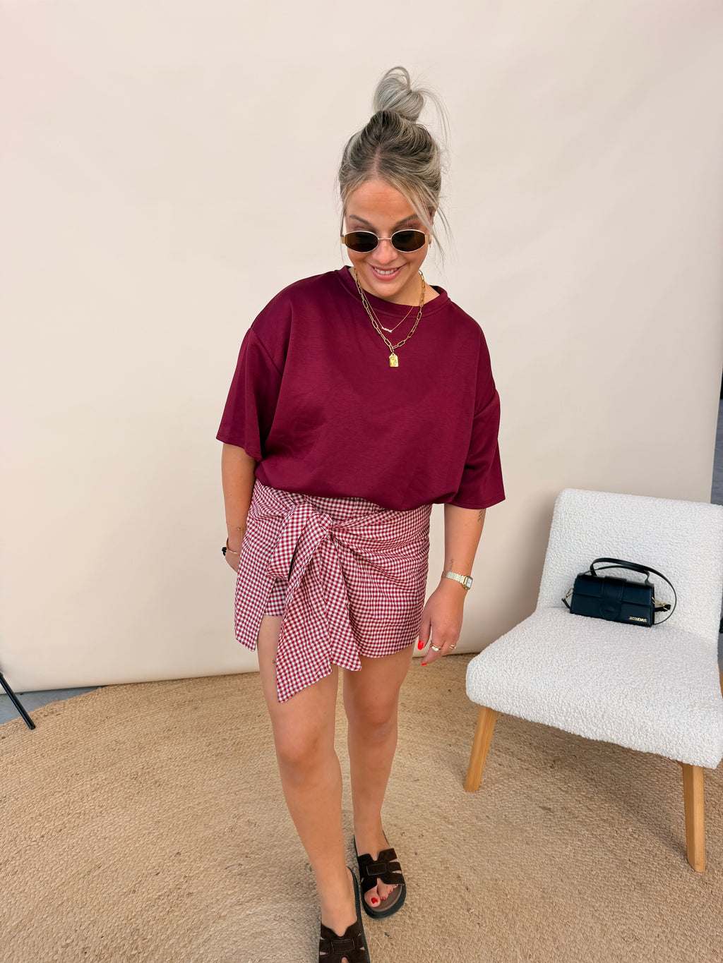 Lana Skort Rood