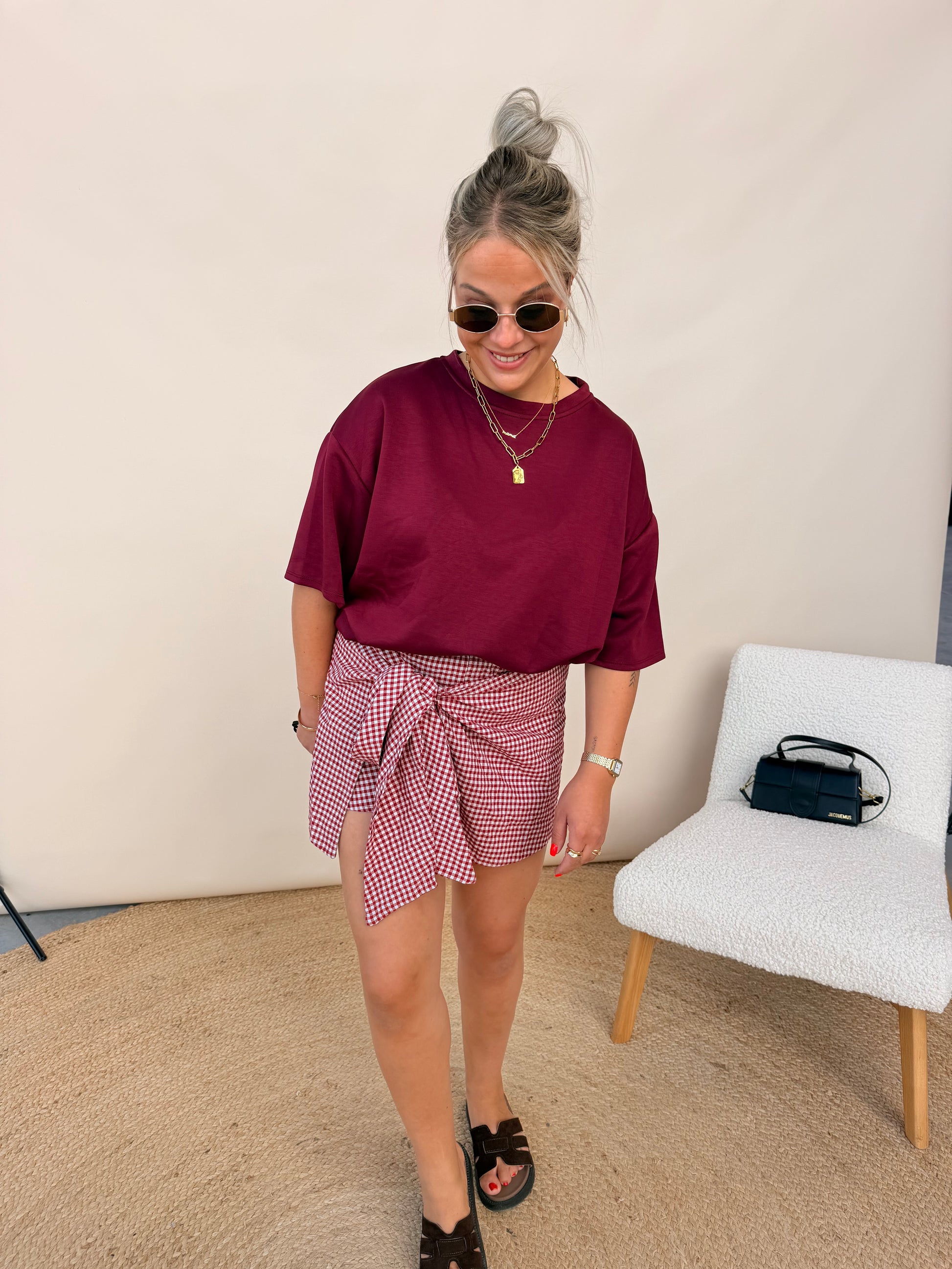Lana Skort Rood