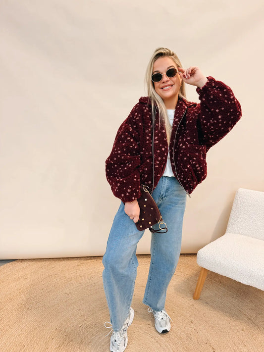 Clara Jacket Bordeaux