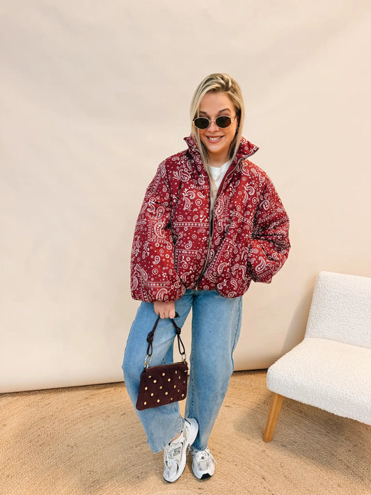 Amélie Jacket Bordeaux