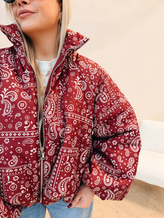Amélie Jacket Bordeaux