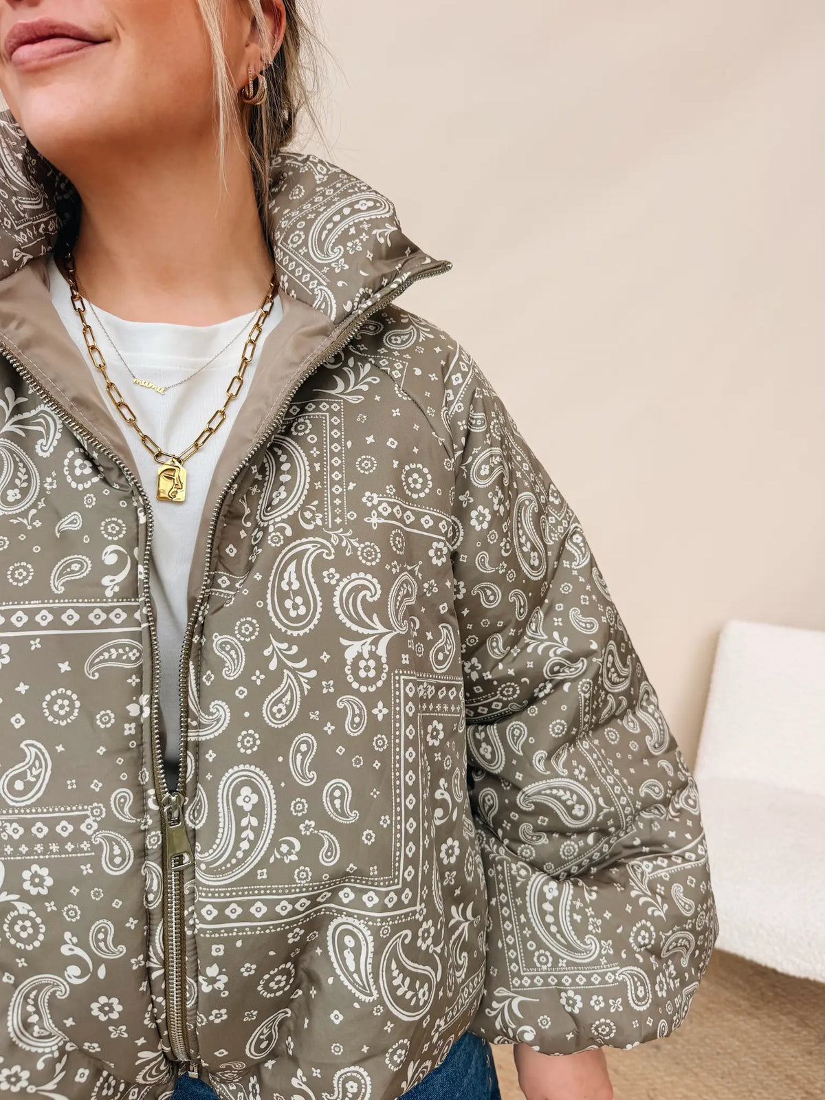 Amélie Jacket Khaki