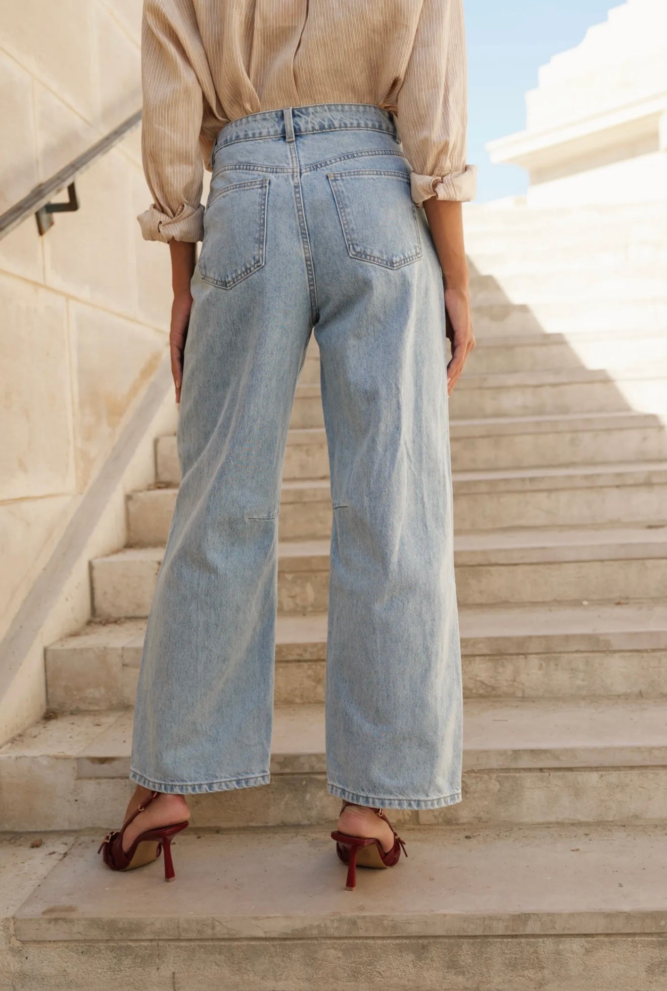 Brook Balloon Jeans Light