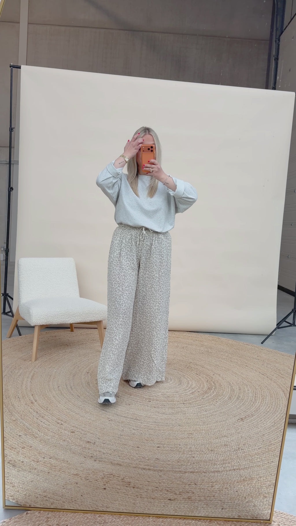 Lora Leopard Pantalon
