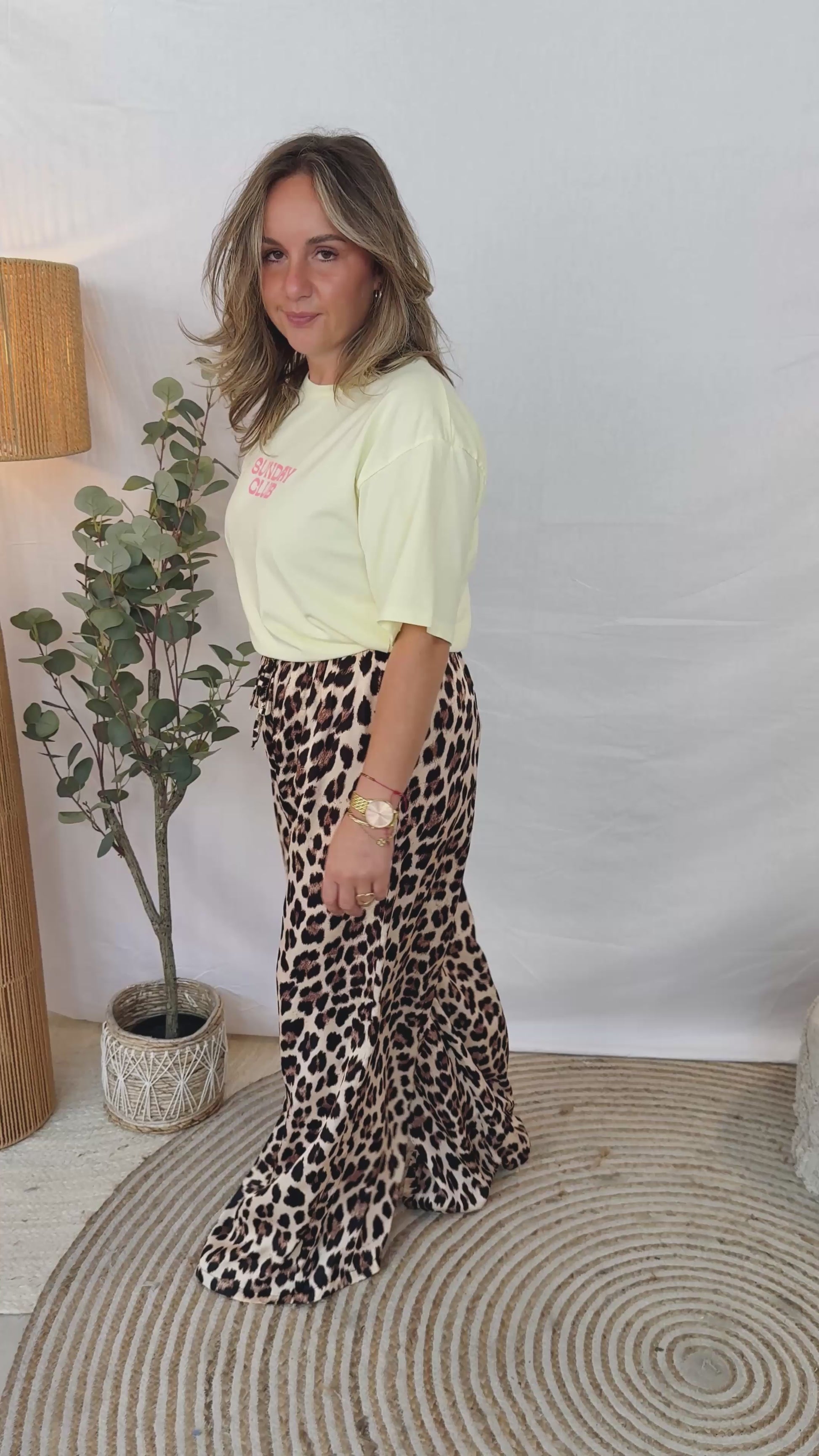 Buna Leopard Pantalon